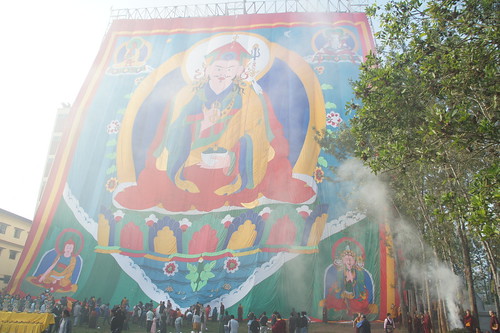 Giant Thankga of Guru Rinpoche