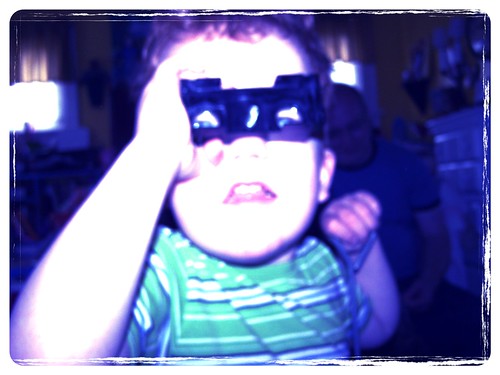 boy with futuristic glasses by Emilyannamarie