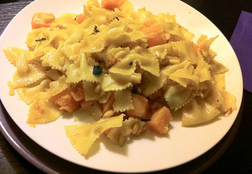 Pasta with Butternut Squash