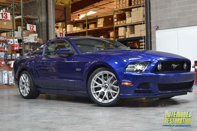 Here is our 2013 Mustang GT outfitted with our exclusive SVE Drift Wheels