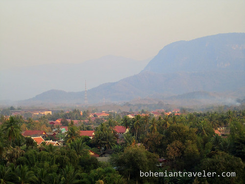 Luang Prabang from atop Phou Si