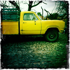 yellow truck