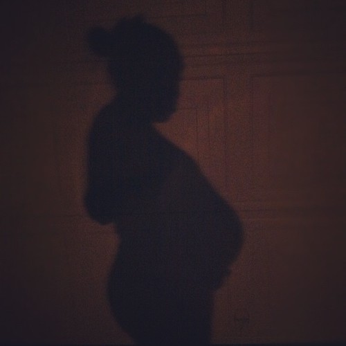My pregnant silhouette  :)
