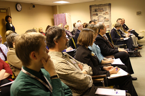 Forum attendees listen to guest speakers describing current efforts, and the positive affect they have had on improving the economic climate in Southwestern WI.