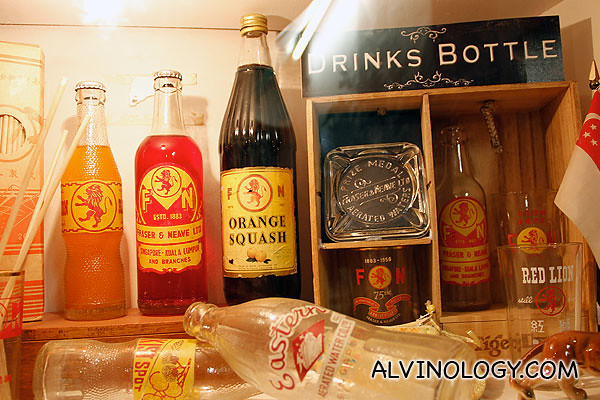 Old F&N drink bottles!