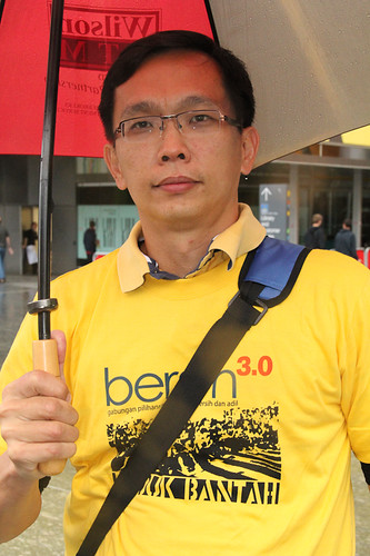Heng Tang, Bersih 3.0 Brisbane participant
