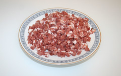 02 - Zutat Speckwurfel / Ingredient bacon