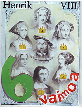 38-2012 (Henrik VIII and wifes.)