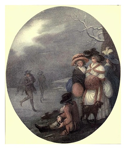 015-Los meses-Enero 1788-Wm. Hamilton-Old English colour prints 1909-Charles Holme