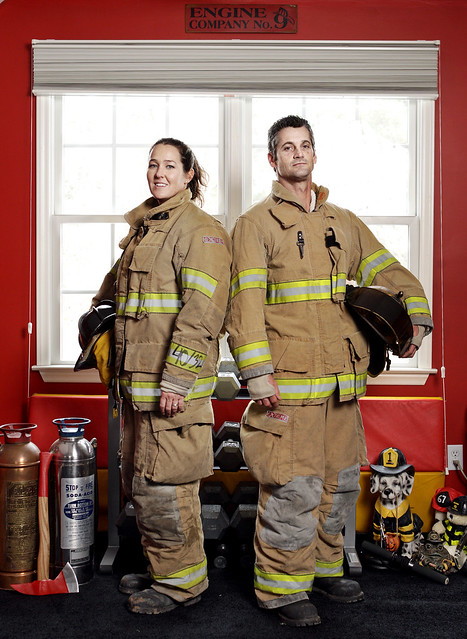 Firefighting Couple