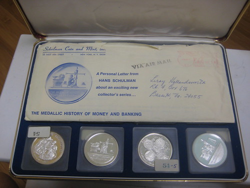 Schulman Medallic History of Money & Banking