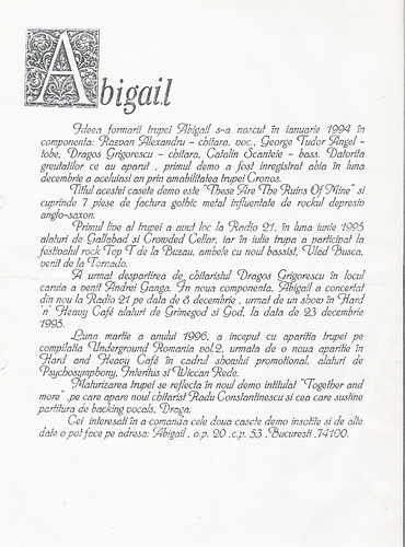 Abigail BIO 1996