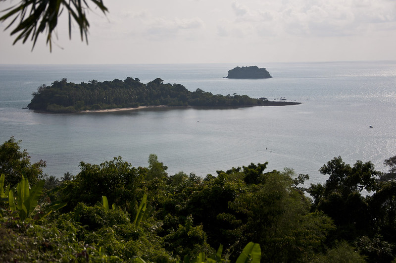 Вид со смотровой площадки на острове Ко Чанг