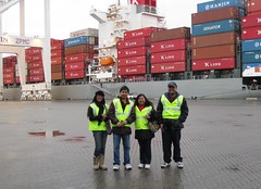 Me & My Family's Tour/Trip Inside The Bai Chay Bridge at the Port of Oakland (Tuesday, March 13, 2012)