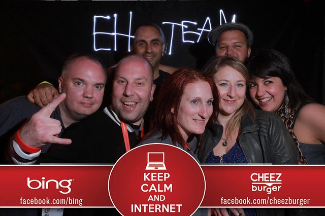 The Eh Team @ the Cheezburger party