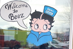 Beez Holgate Station Restaurant Betty Boop