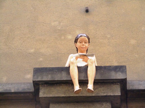 Girl on a ledge..