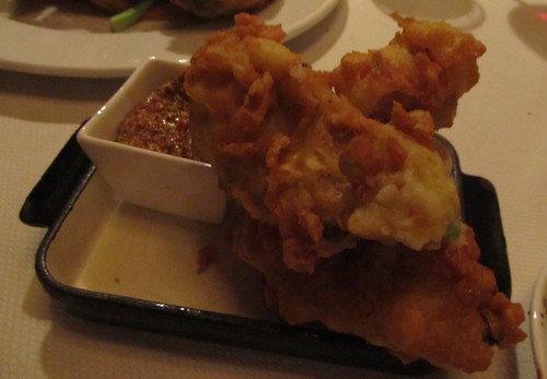 Avocado tempura - Dinner at the Windsor Arms