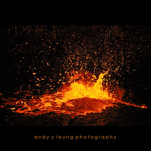 Amazing Lava Exploding by andyyleung