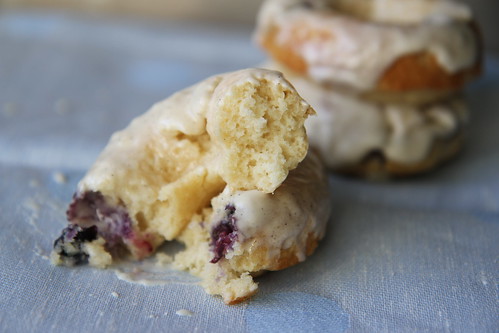 blueberry cream donuts