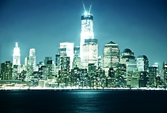 Manhattan Skyline at Night