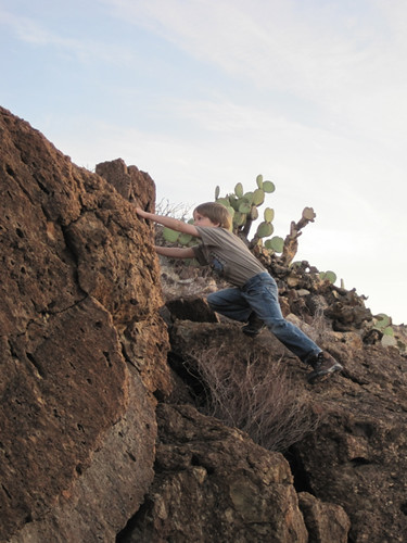 Rock Climbing (Gtums age 6)