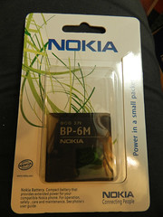 New BP-6M battery for Nokia 6233