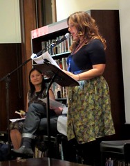 Libbi Gorr at Raunchy Romance Storytime (Customs House Library, 7/3/2012)