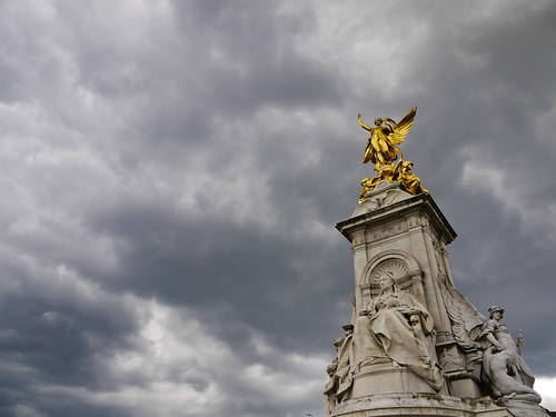 Queen Victoria on Buckingham Fountain