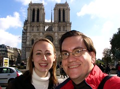 Joy and Richard at Notre Dame