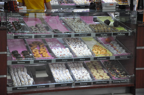Colombian Dunkin Donuts Selection