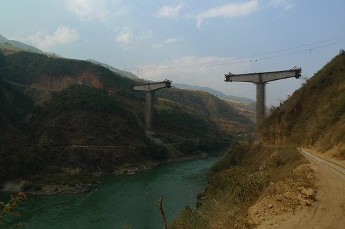 Mekong River Bridge - S323 - Yunnan, China