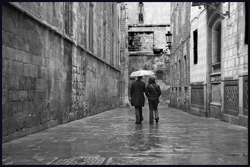 regen in barcelona by hans van egdom
