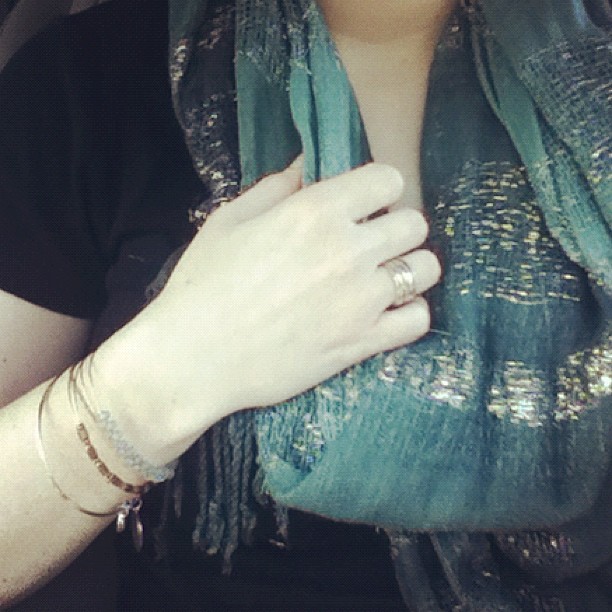 Stackable rings that I haven't wore in at least 5 years #marchphotoaday #somethingyouwore #day7