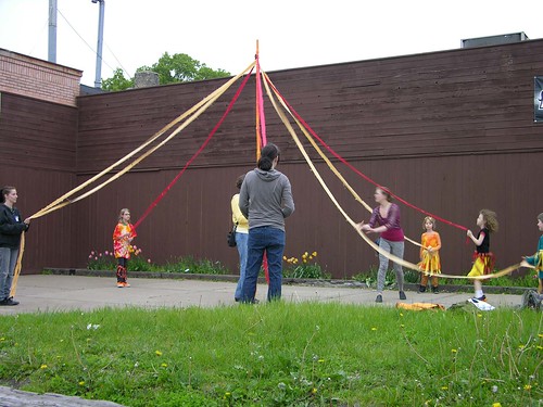 MayDay 2012 may pole practice 