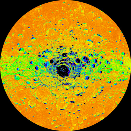 Mercurio - mappa dell'ulluminazione