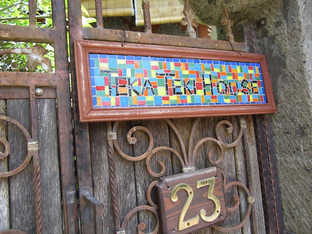 Teka-Teki house front gate