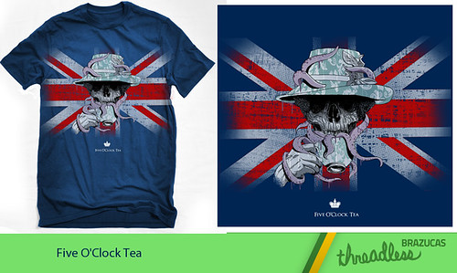 "Five O'Clock Tea" aplicada by rodisleydesign
