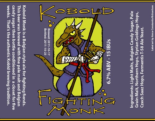 Kobold Fighting Monk Belgian Style Pale Ale