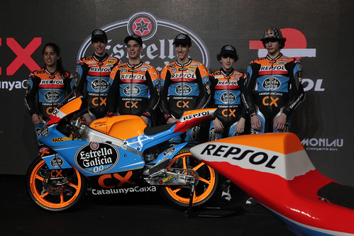 Presentación Repsol Moto3 2012