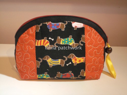 Necessaire Basset by tania patchwork