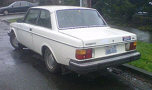Seattle Vintage Volvo 240 Series Coupe