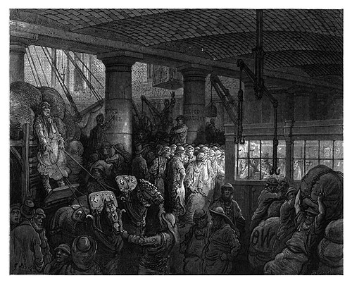 007-El Dock de St. Katherine-London A Pilgrimage 1890- Blanchard Jerrold y Gustave Doré- © Tufts Digital Library
