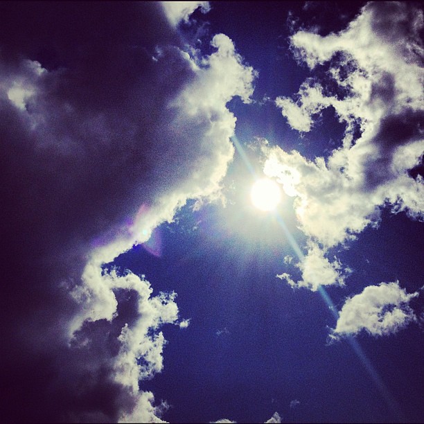 Oakwood Clouds Earlier Today