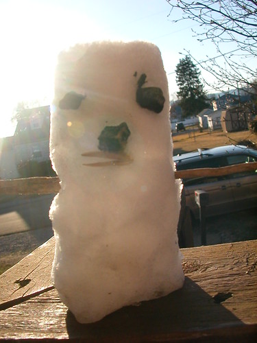 Feb 20 2012 Snow Day Cal's snowman (3)