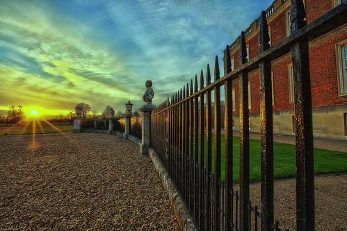 Sunset at Wimpole Hall (HDR) by eFRAME.co.uk