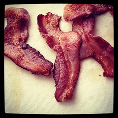 The secret to a happy life. #bacon #food #foodtherapy