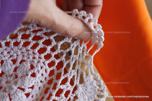 Enmarcar crochet para odenear y organizar pendientes y aretes
