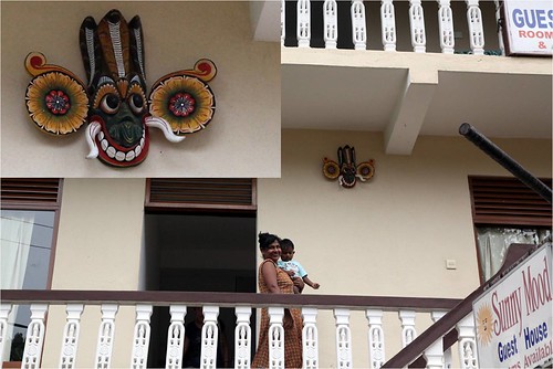 斯里蘭卡-面具在民宅