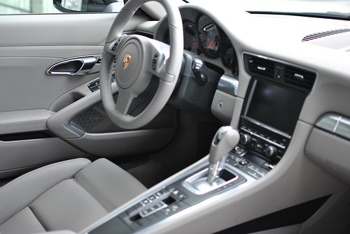 The interior of the 991 911 Very comfy